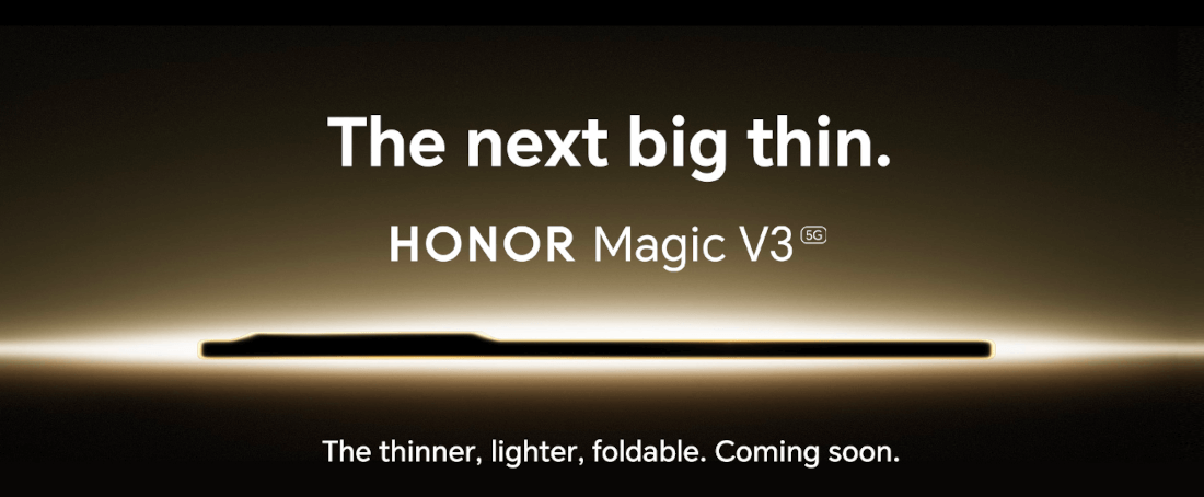 Honor Magic V3 promo